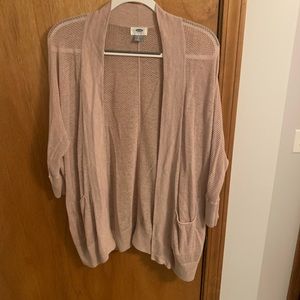 Old Navy Light Pink Cardigan